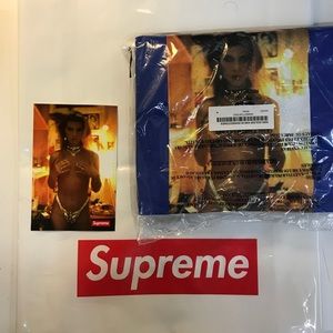 Deadstock Supreme x Nan Goldin Tee Royal blue sz M